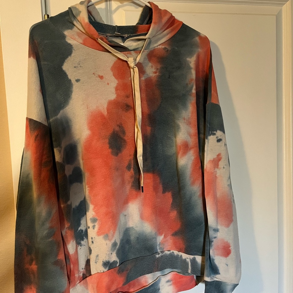 White Birch Multicolor Tie-Dye Top